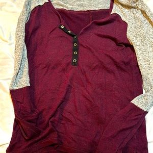 Henley long sleeve